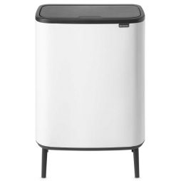 BO פח טאץ 60 ליטר, לבן Brabantia