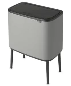 BO פח טאץ 36 ליטר, אפור בטון מינרלי Brabantia