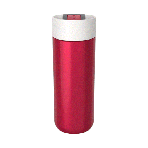 כוס שתייה תרמית Stainless Steel עם מכסה Switch lid מסדרת Olympus דגם Pomegranate