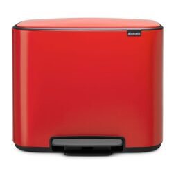 BO פח פדל 36 ליטר, אדום תשוקה Brabantia