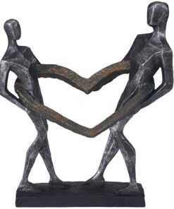 פסל אומנותי "שבויים בתוך האהבה" מבית פסלי היוקרה "GRACIA GALLERY"