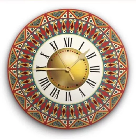 שעון קיר מעוצב, זכוכית אקרילית מבית TIVA DESIGN