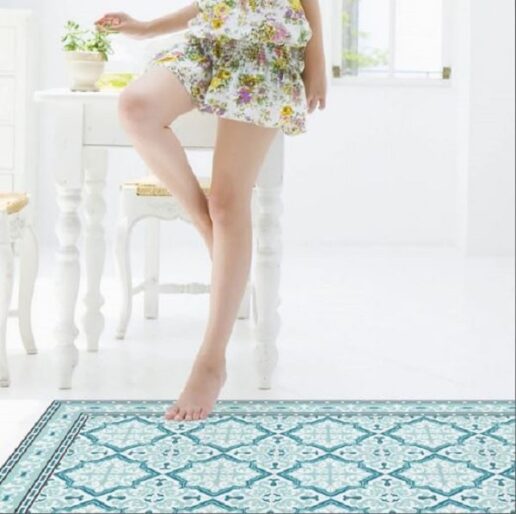 שטיח PVC עשוי ויניל איכותי.