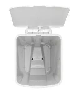 פח הפרדה StepUp פדל 40 ליטר פלסטיק, אפור בהיר Brabantia