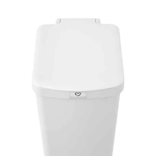פח הפרדה StepUp פדל 40 ליטר פלסטיק, אפור בהיר Brabantia