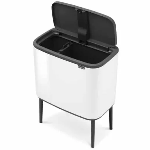 BO טאץ פח הפרדה 11+23 ליטר לבן Brabantia