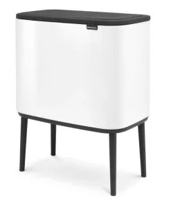 BO טאץ פח הפרדה 11+23 ליטר לבן Brabantia