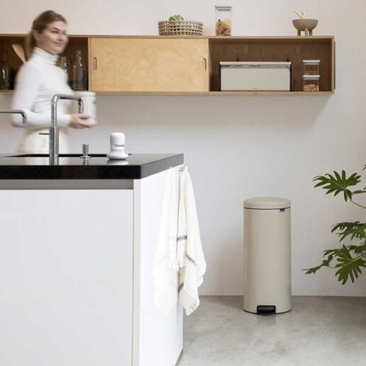 פח פדל 30 ליטר בז' עדין Brabantia NewIcon