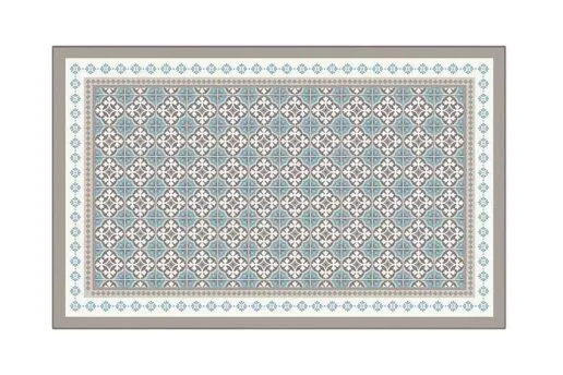 שטיח דקורטיבי FLORA COLLECTION בז’ אורמנט