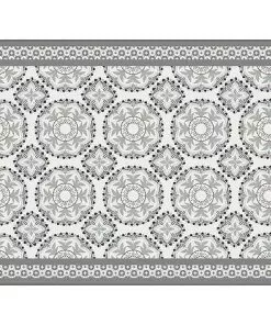 שטיח דקורטיבי FLORA COLLECTION סמירה אפור