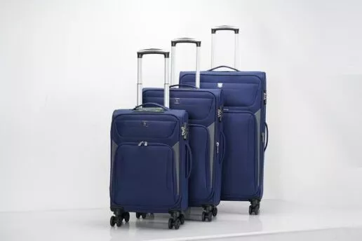 סט 3 מזוודות בד POLO SANTA BARBARA