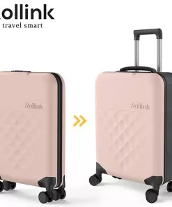 FLEX-360 המזוודה המתקפלת הדקה ביותר בעולם עליה למטוס 21'' של מותג המזוודות החכמות Rollink