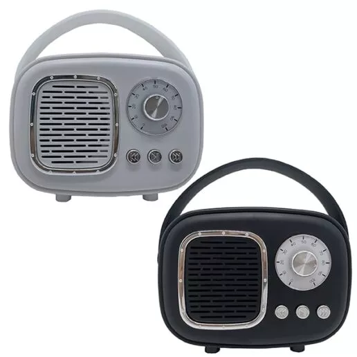 "רטרו" רדיו רמקול Bluetooth עוצמתי 5W