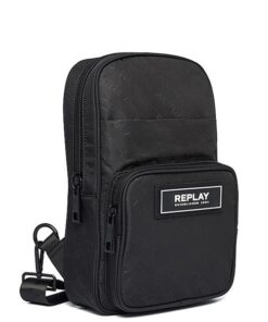 REPLAY - ריפליי תיק צד אלכסוני עם רצועת כתף
