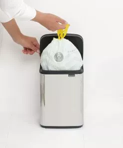 פח אשפה נתלה לשירותים BO ברבנטיה 4 ליטר, מבריק Brabantia