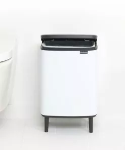 פח אשפה לשירותים BO ברבנטיה 12 ליטר, לבן Brabantia