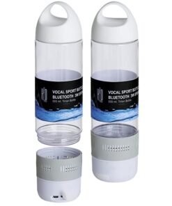 "טריטן" רמקול Bluetooth 3W משולב בבקבוק ספורט 500 מ"ל מבית H2O-Pro