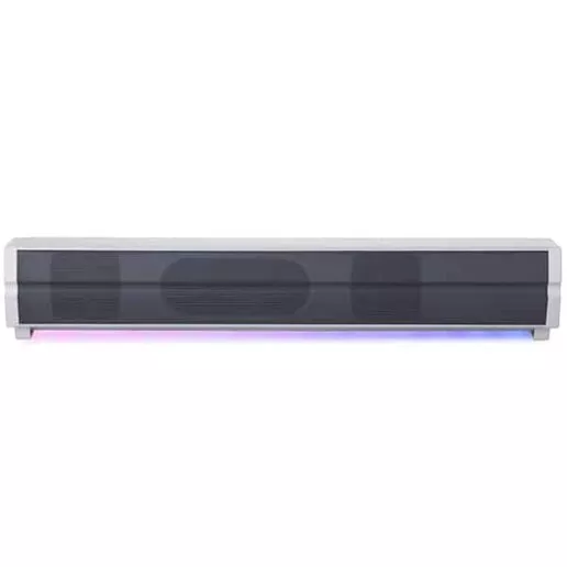 "סאונד בר" רמקול Bluetooth איכותי TWS עם שני רמקולים 2x5W מובנים ותאורת לד מהבהבת