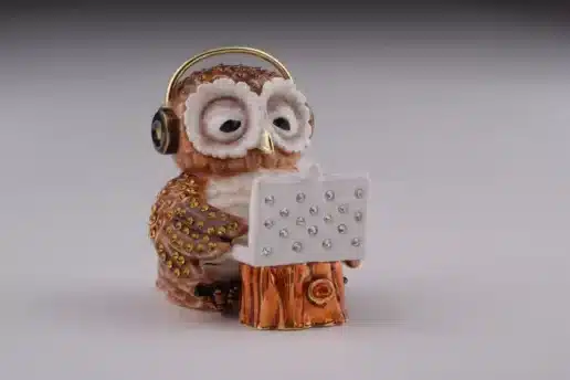 ינשוף גיימר מחשב Owl Computer Gamer - קופסת תכשיטים Keren Kopal