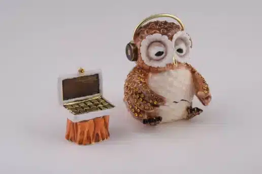 ינשוף גיימר מחשב Owl Computer Gamer - קופסת תכשיטים Keren Kopal
