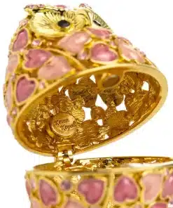 ינשוף זהב עם לבבות - קופסת תכשיטים Keren Kopal