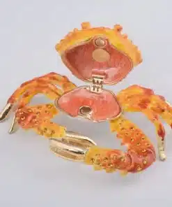 סרטן כתום Orange Crab trinket box - קופסת תכשיטים Keren Kopal