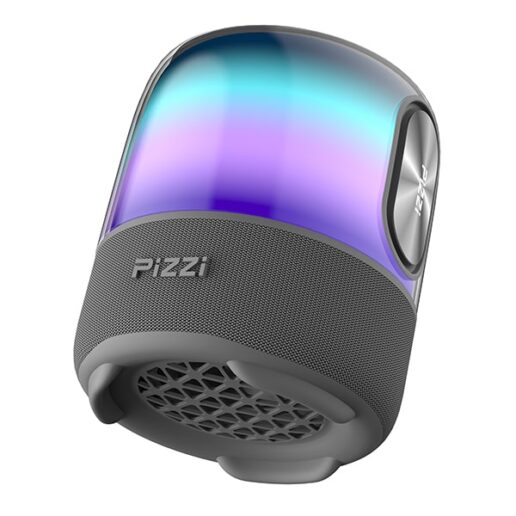 רמקול PiZZi Thunder Bass עוצמתי 60W סאונד מדהים, תאורת לד מתחלפת עם מיקרופון אלחוטי