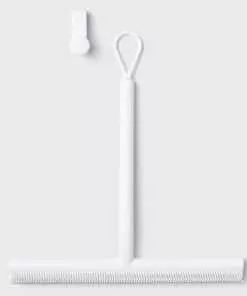 מגב למקלחון עם מתלה לדלת, לבן Brabantia - ReNew