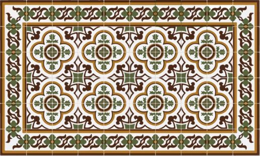 שטיח ויניל דגם אלכסנדריה